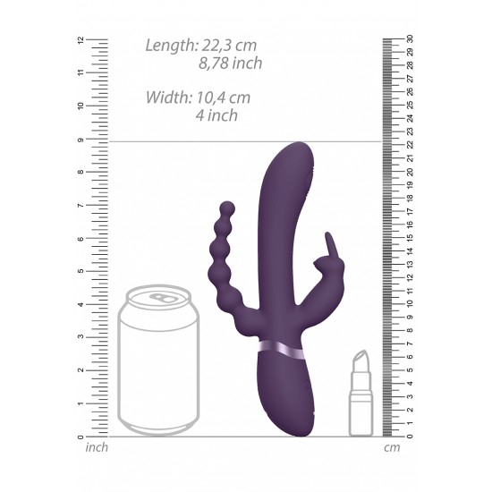 Vibrador Triplo Rini - Purple