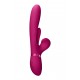 Kura Thrusting GSpot, Flapper, PulseWave Clit Stimulator - Pink