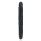 Dildo Realistico Duplo 12`` (30 cm) - Preto