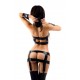 Wetlook black Set Karlie L