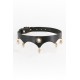 FETISH & FASHION JEZEBEL COLLAR BLACK