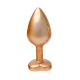 GLEAMING LOVE PEARL GOLD PLUG MEDIUM