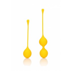 Kit treino Bolas Kegel Silicone -  Carambola