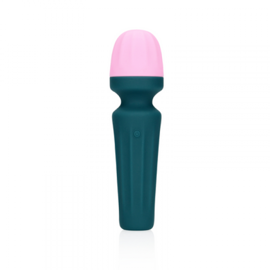 Mini Vibrador tipo Wand - Verde - Loveline