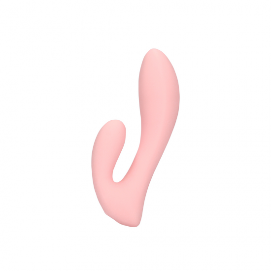 Ultra Soft Silicone G-Spot Vibrator - Cherry Chiffon