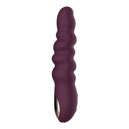 VIBRADOR ESSENTIALS RIBBED POWER VIBE PURPLE