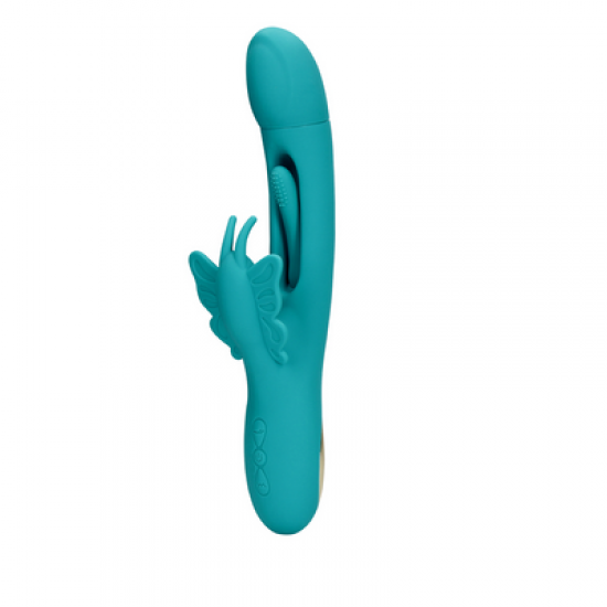 Vibrador Rabbit Flapping G-Spot - Loveline - Borboleta