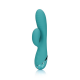 Vibrador Rabbit insuflável - Peacock Blue